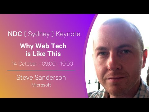 Keynote: Why web tech is like this - Steve Sanderson