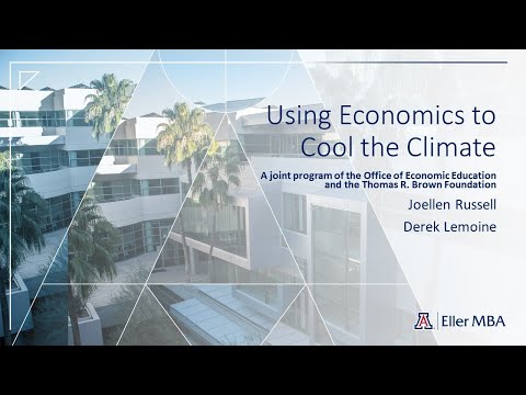 Using Economics to Cool the Climate | Joellen Russell and Derek Lemoine