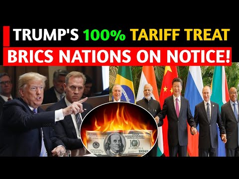 Trump&#039;s Shocking 100% Tariff Ultimatum to BRICS Nations! What’s Next?