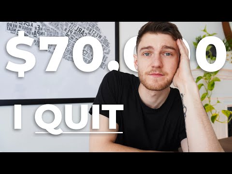 I QUIT My $70,000 Job After Learning 5 Lessons