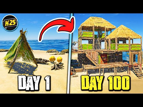 I Survived 100 Days Stranded Deep on an Island, Here&#039;s What Happened!😮