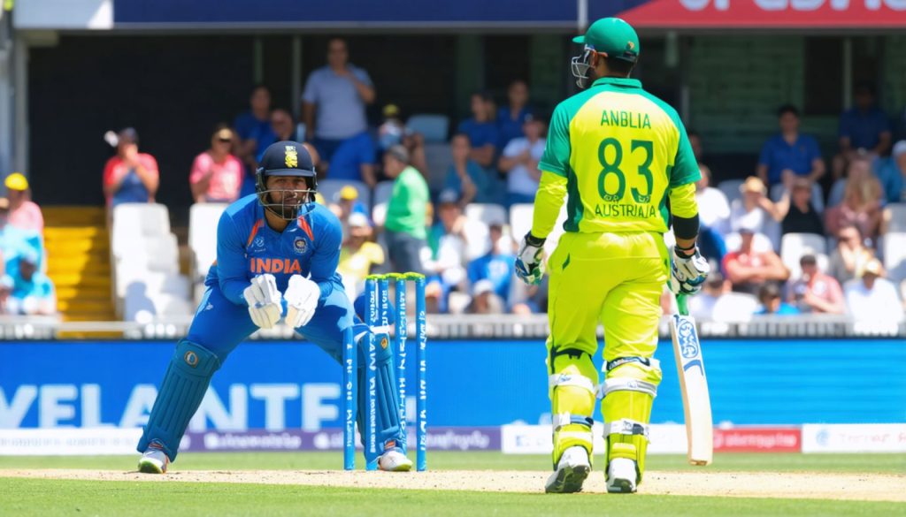 Duel épique de cricket : L’Inde affronte l’Australie en demi-finale cruciale de la Champions Trophy