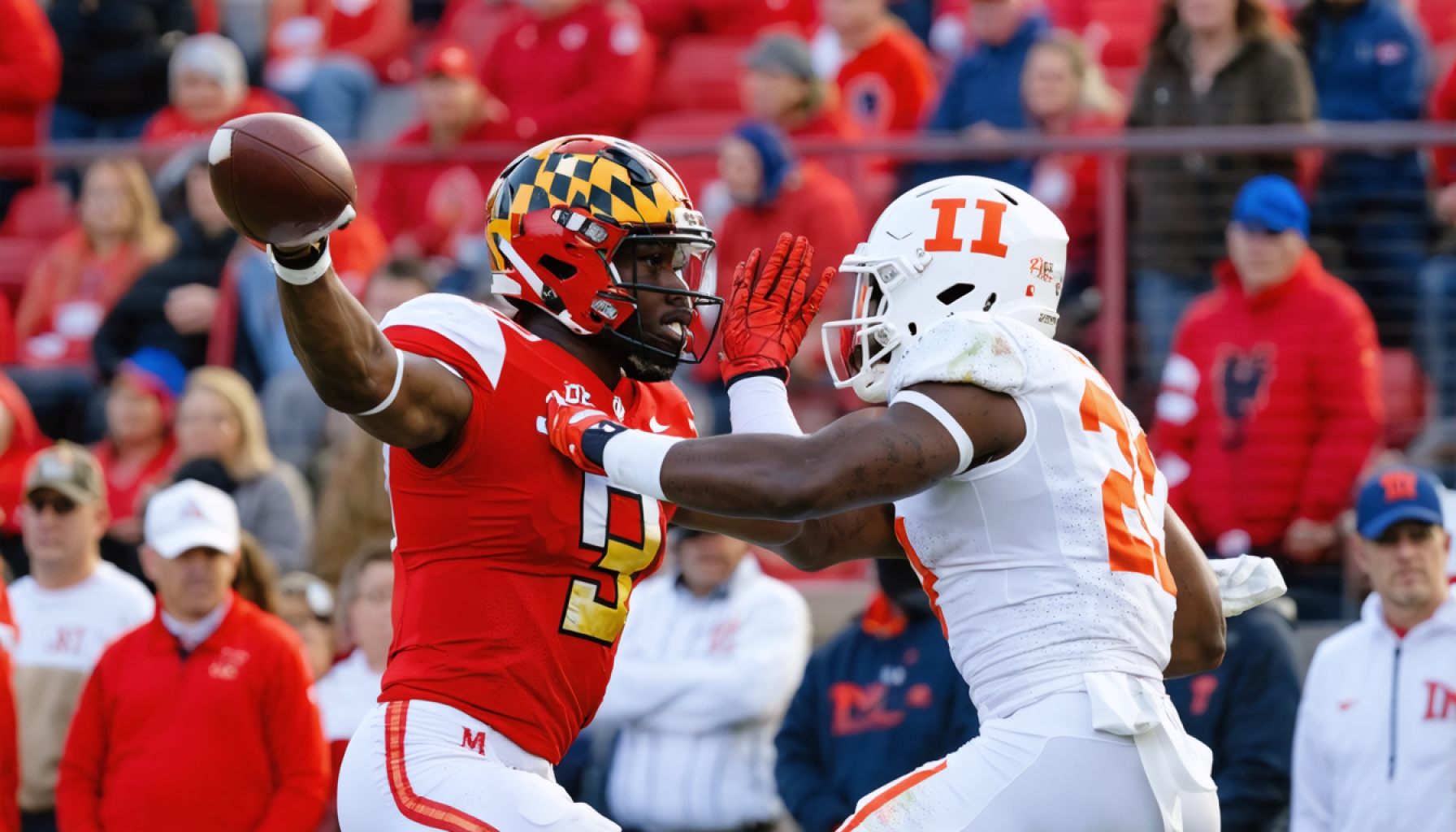 Maryland vs. Illinois: Egy Big Ten összecsapás, amely készen áll a lángra lobbantásra 